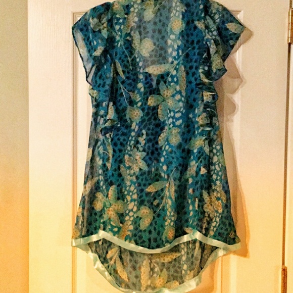 Teal Tunic by New Directions Woman - Sz. 2X - Picture 3 of 5